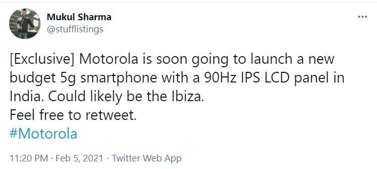 Moto G40 with SD480 and a 90Hz LCD display to launch this month