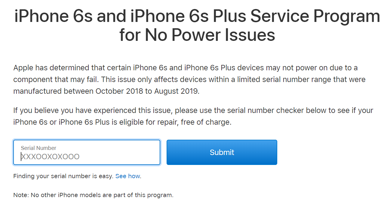 Apple iPhone 6s & 6s Plus may face a boot failure issue