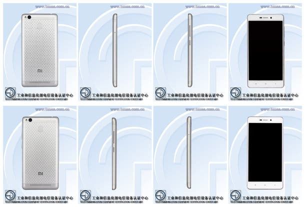 4 new Xiaomi Redmi 3 models turn up at TENAA