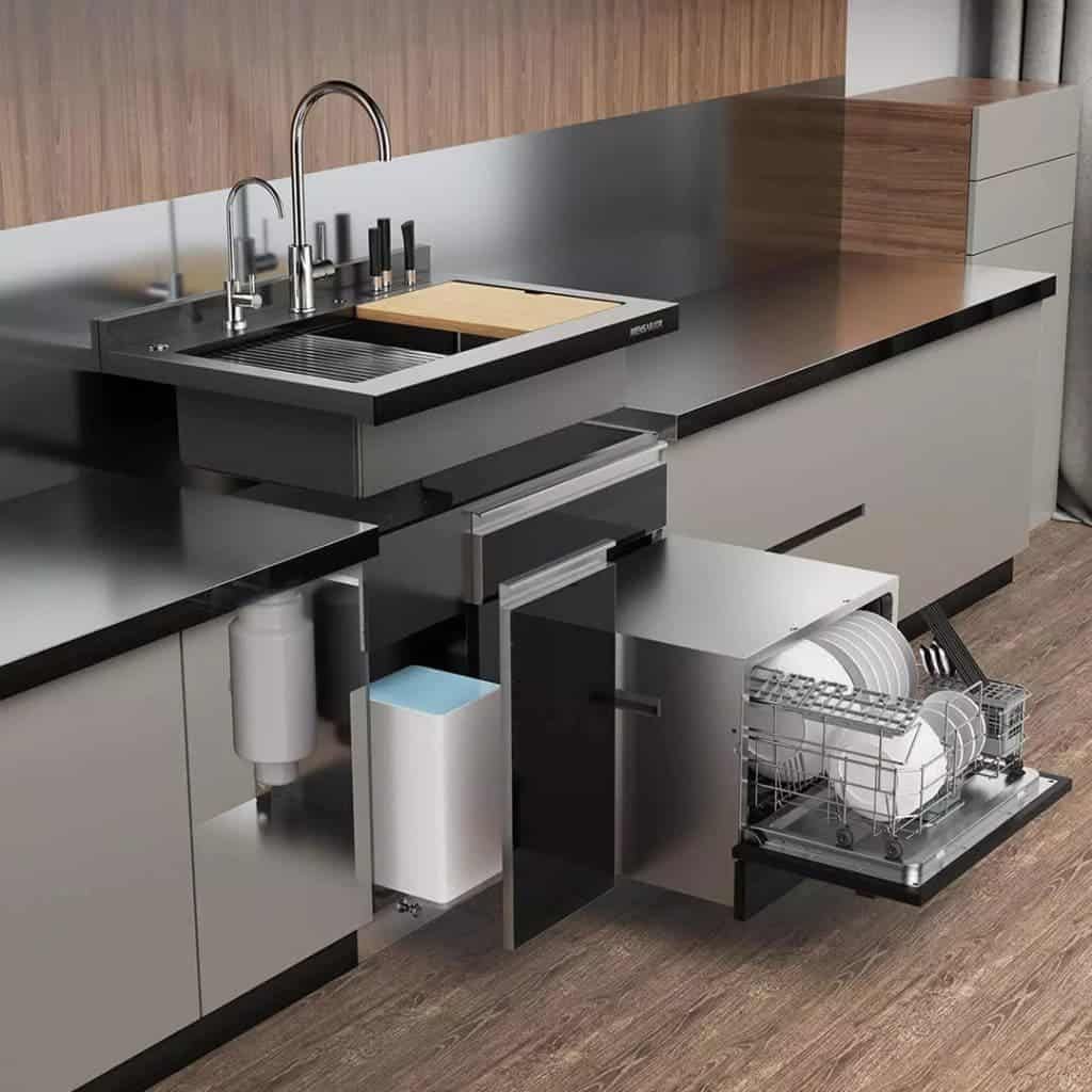 Xiaomi Mensarjor Kitchen Modular Integrated Sink goes official with $612 price