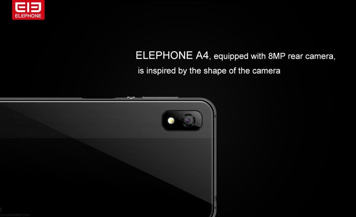 Elephone A4 with Top Notch, Glass Body & Stainless Steel Frame Coming Soon