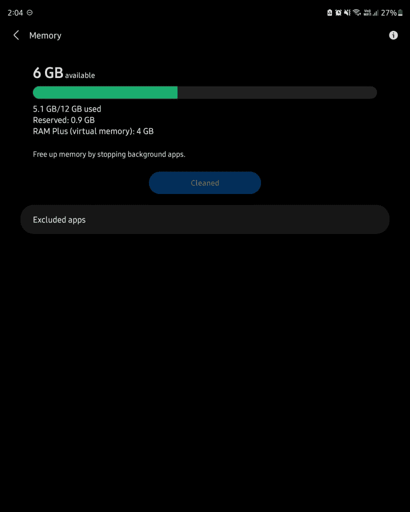 Samsung mid-range smartphones will be able to expand their RAM capacity