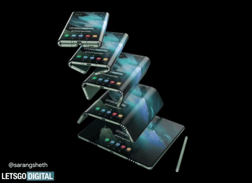 First look at the Samsung Galaxy Z Fold Tab renders: dual foldable screen & more