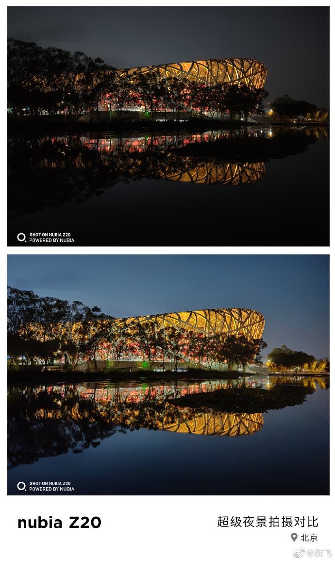 Nubia Z20 To Support Super Night Scene Mode [Photo Samples]