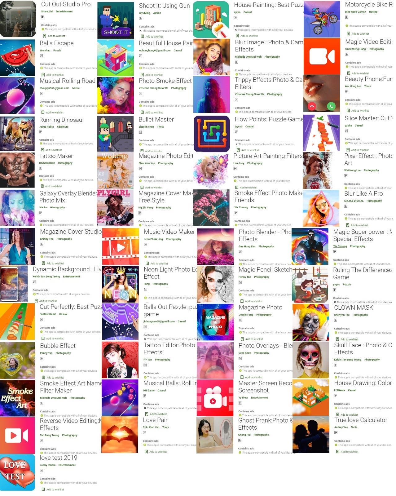 Android: 49 apps contaminated by a malware found in the Play Store