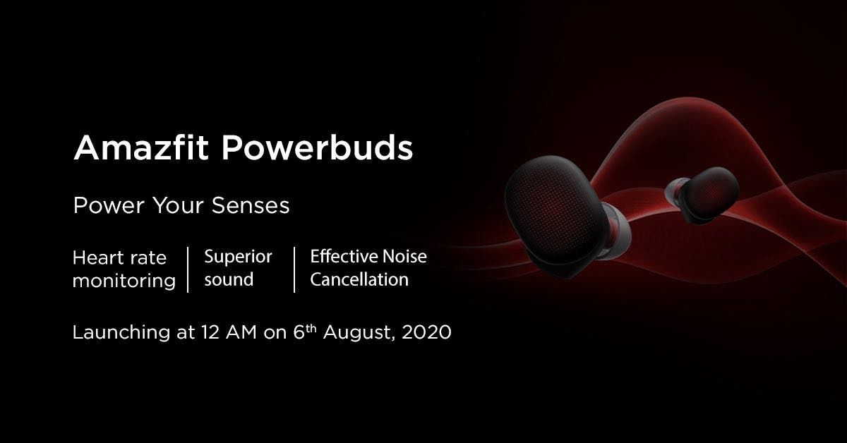 Amazfit Powerbuds to retail for Rs 6,999 in India