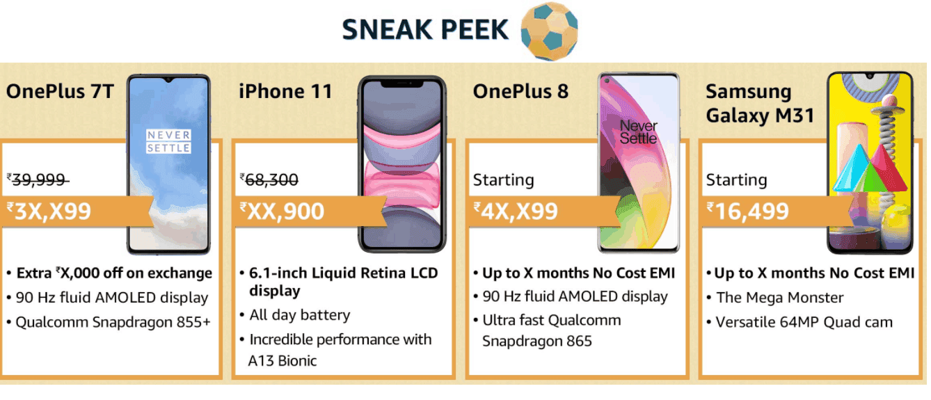 Amazon India Prime Day: smartphone deals