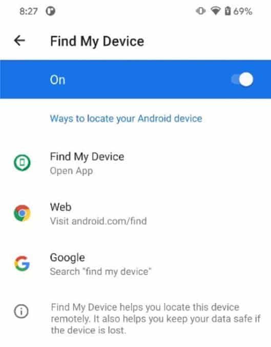 Android to get an app to find items - similar to Apple’s "Find My"