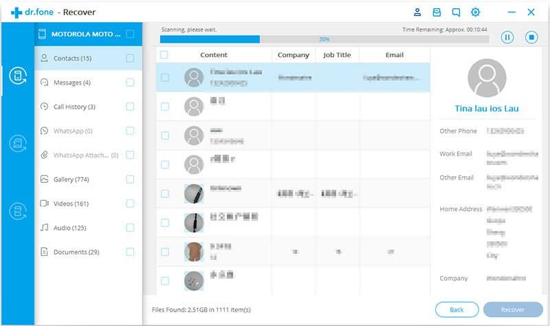 dr.Fone has 1-Click solution to Copy One Phone to Another