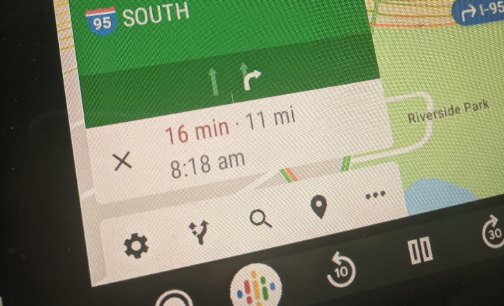 Google Maps on Android Auto is enriched with new useful navigation buttons