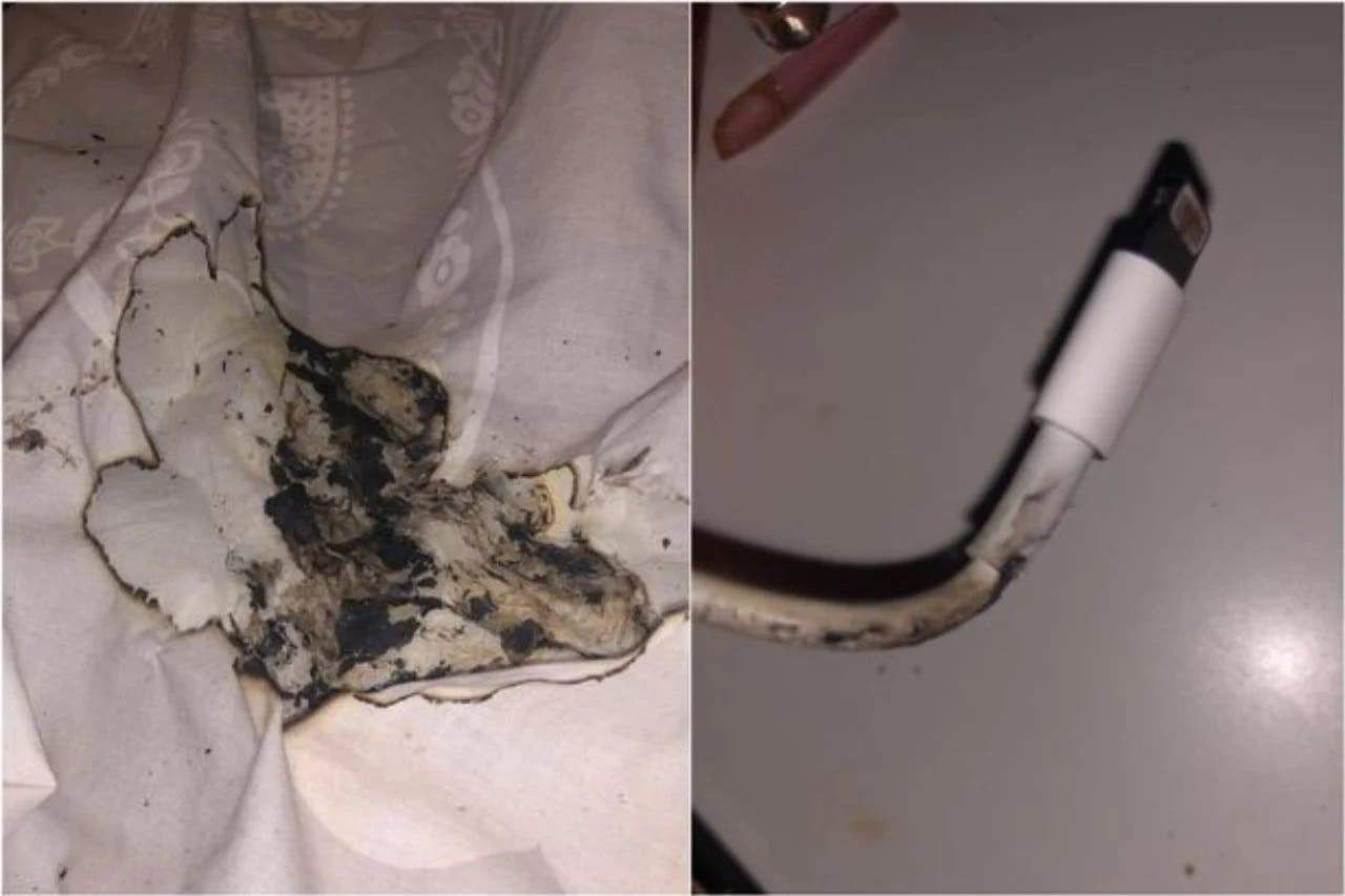A defective battery on an iPad burns an entire house