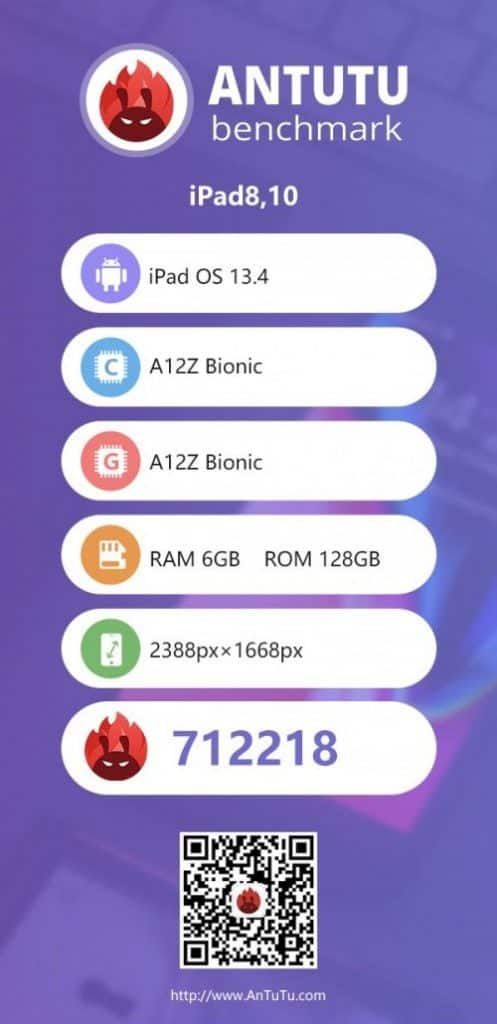 Apple iPad Pro 11 2020 scores over 700,000 at AnTuTu Benchmark