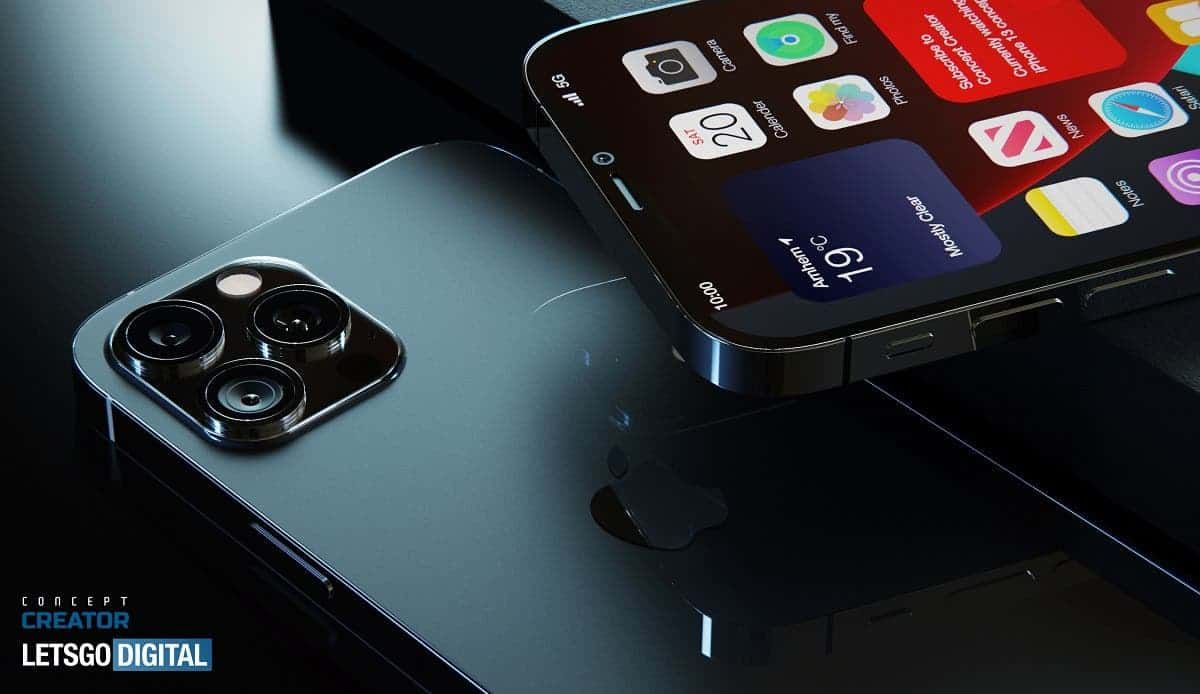 High-quality renders of the iPhone 12S Pro with under-display Touch ID