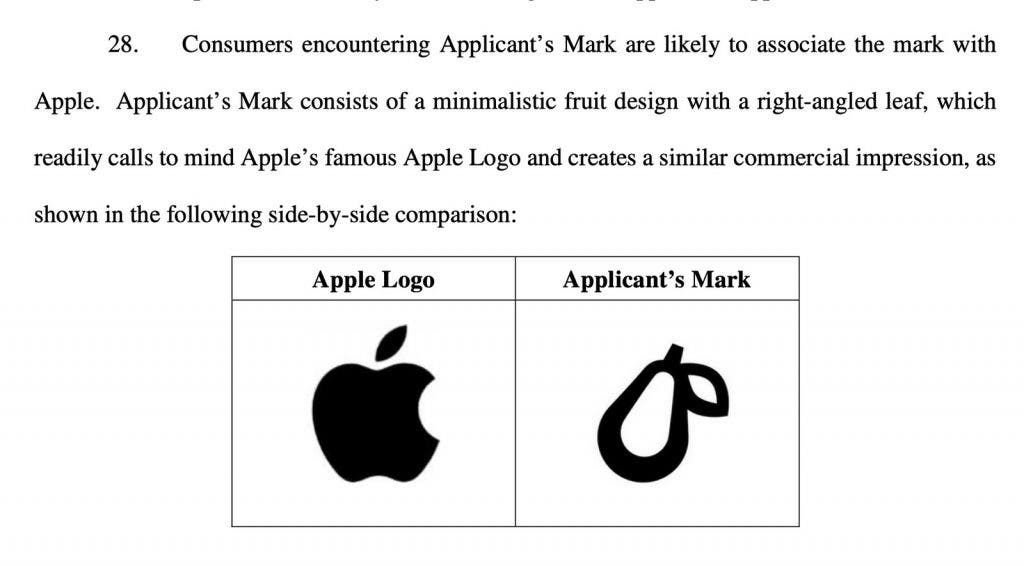 Apple may leave behind the lawsuit against Prepear and its pear-shaped logo