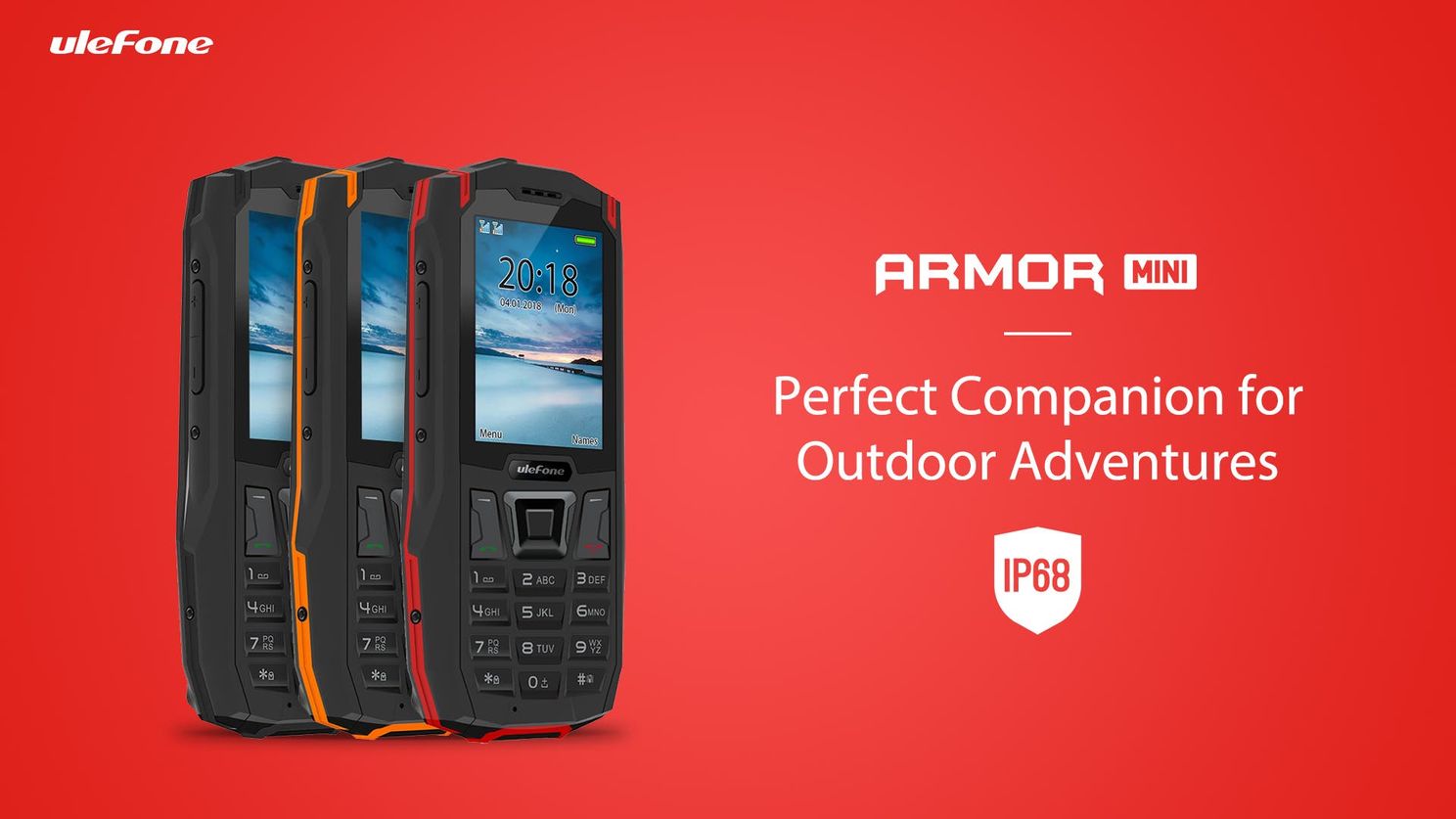 Rugged Feature Phone Ulefone Armor Mini Available for $39.99 on AliExpress