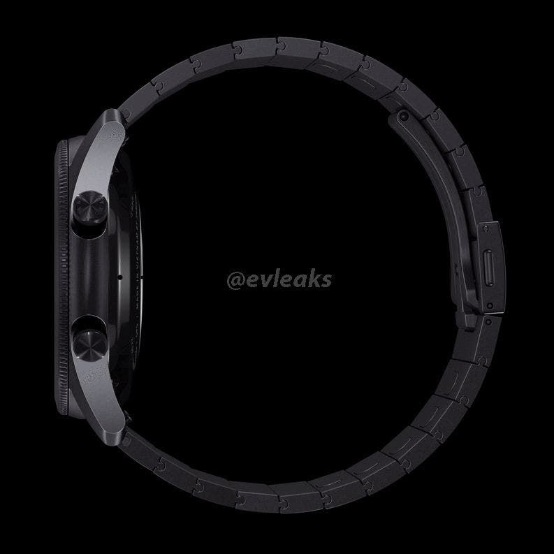 Samsung Galaxy Watch 3 360° rendering exposure