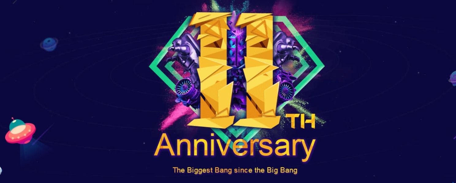 Banggood's 11th Anniversary Celebrations Kick Off