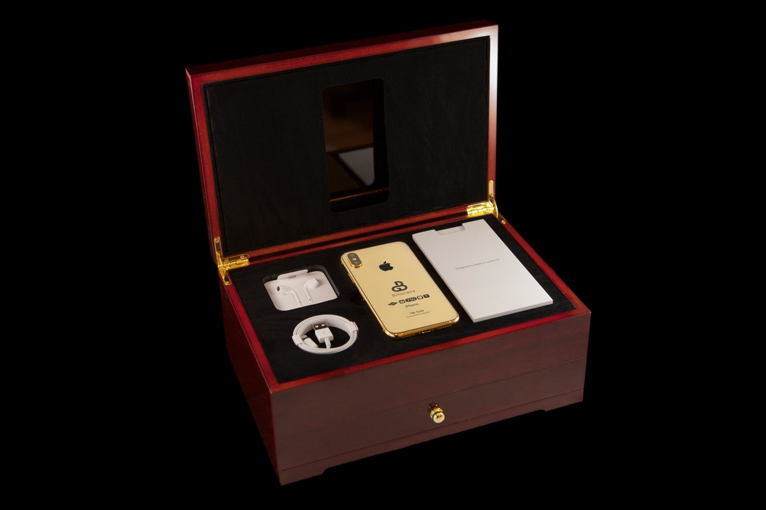 Forget the Gold iPhone X,  the 2018 18-Karat Gold plated iPhone Xs  goes for $127,000