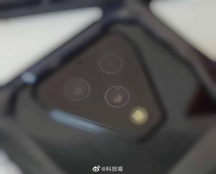 Xiaomi Black Shark 3 triple camera array revealed in a new drawing and live photo