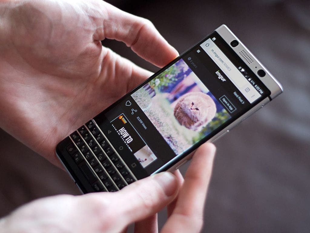 BlackBerry starts the Android Oreo beta program for the KEYone
