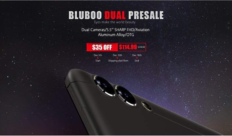 Bluboo Dual also gets into the presale game