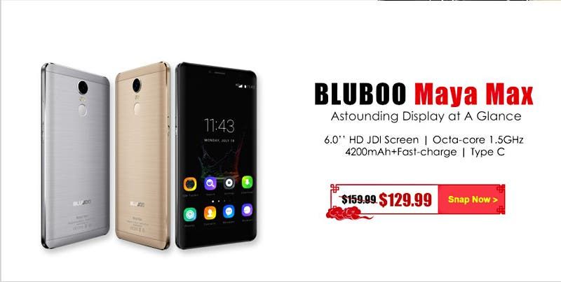 Bluboo Maya Max - specifications summary