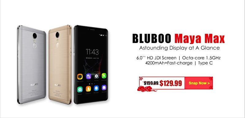 Bluboo Maya Max should be the most affordable 6-inch phone