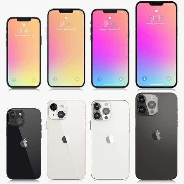 Prices, RAM and storage capacities of all versions of Apple iPhone 13