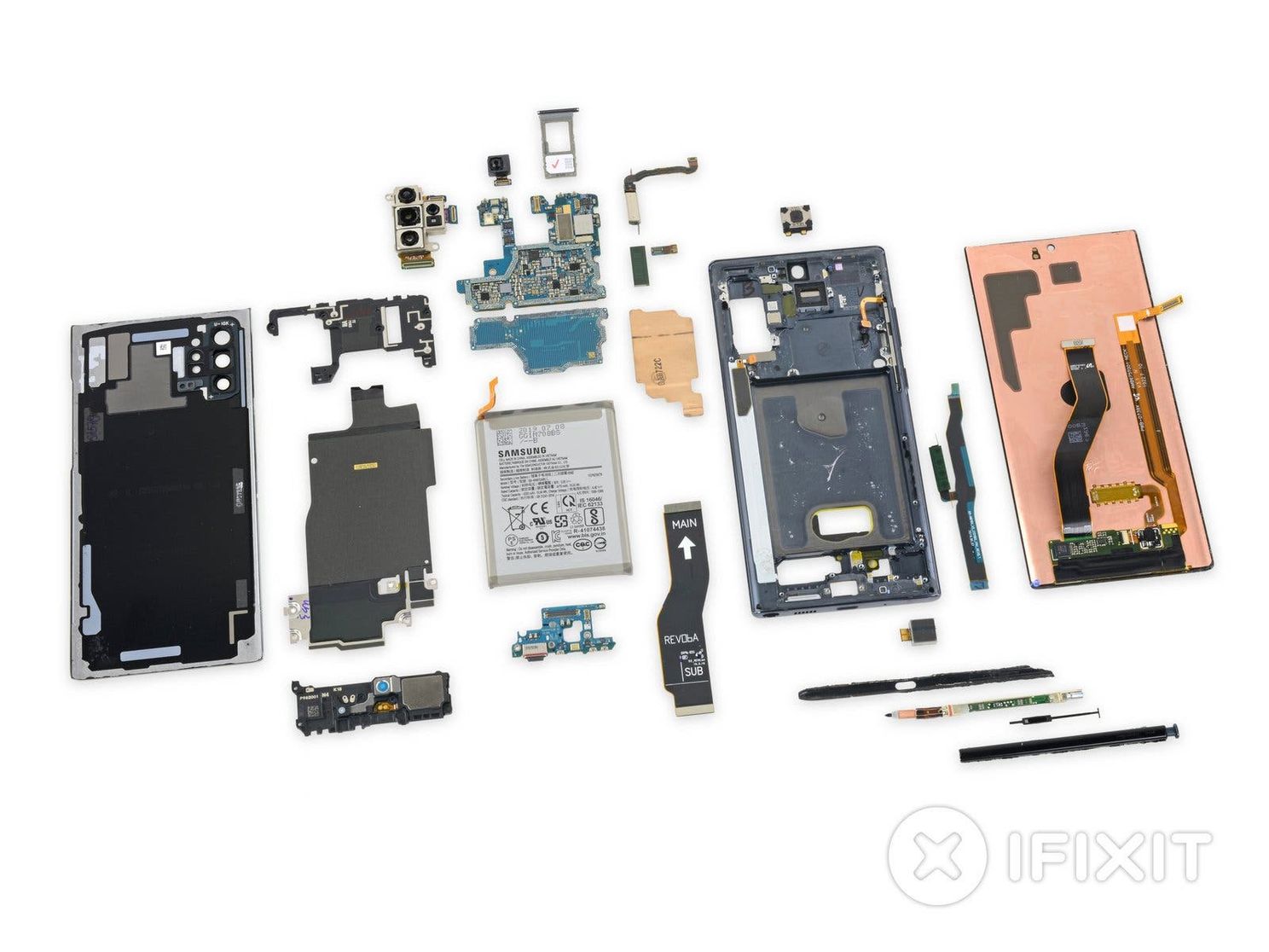 iFixit teardown highlights Samsung Galaxy Note10+ 5G problems