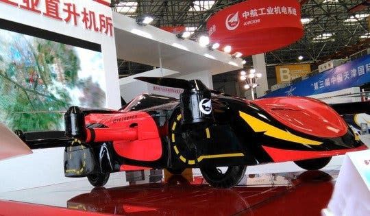 This flying car could be used for patrol in China