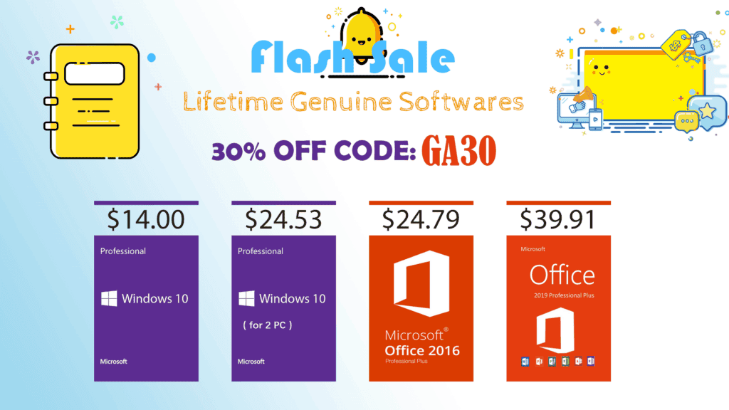 Lifetime genuine Windows 10 Pro OEM Key for just $14