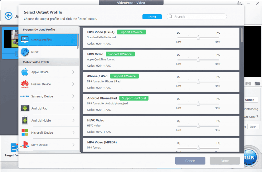 VideoProc - the ultimate tool for editing and converting large videos