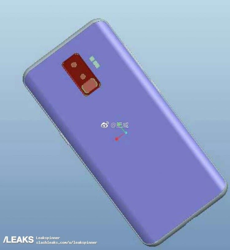 Sketchy Samsung Galaxy S9 renders hint towards a vertically aligned dual camera setup