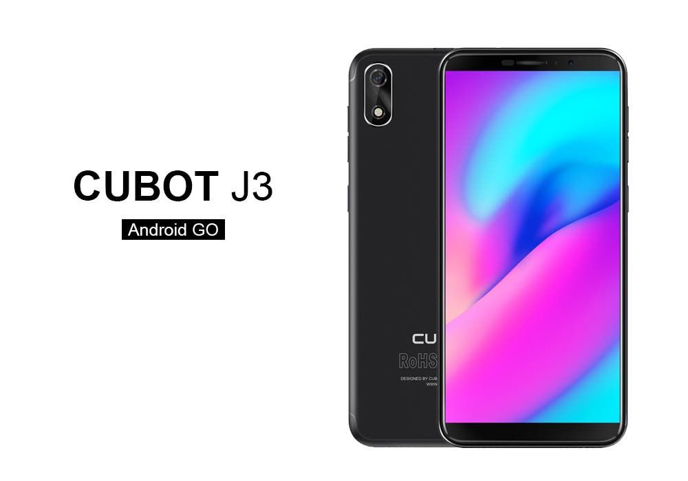 CUBOT J3 to be the World's First 5.0-inch 18:9 Display Phone with Android Go