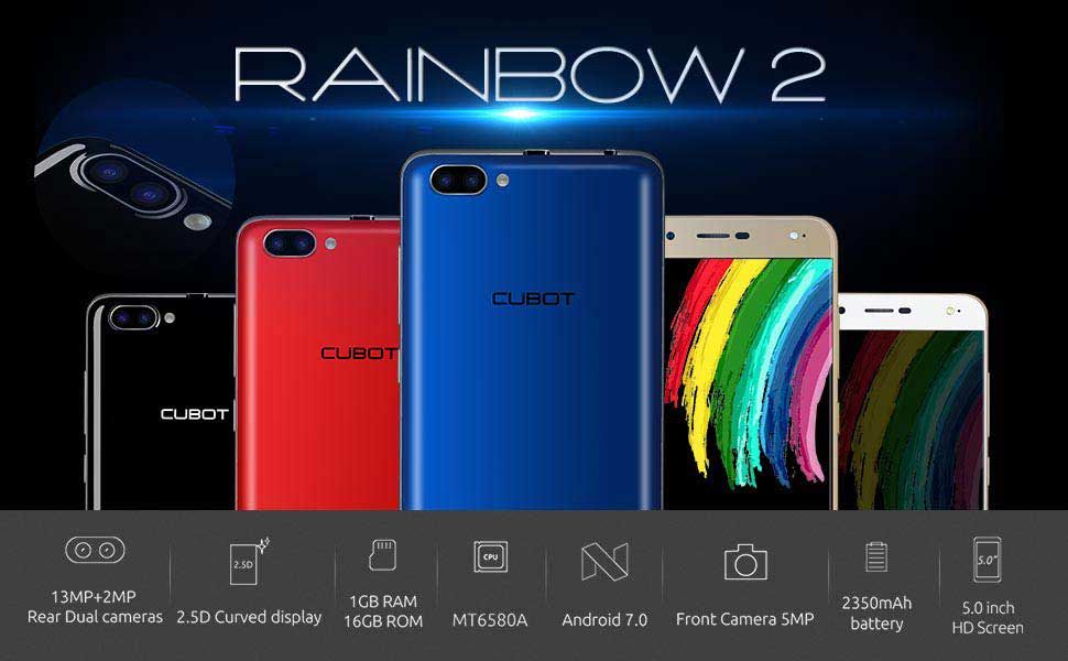 Deals: Cubot Rainbow 2 now on sale on Amazon for £74.99