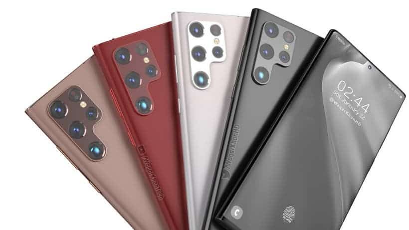 Samsung Galaxy S22 Ultra Renders Show Note-Like Design