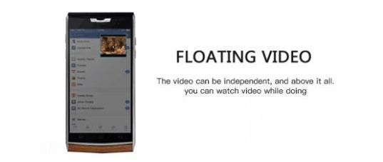 Doogee T3 software features will include Dual-ID and Floating display
