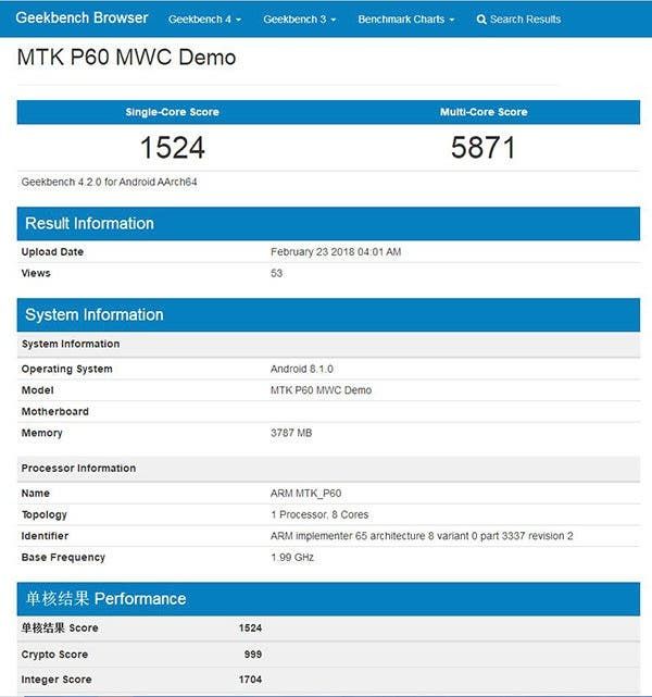 MediaTek P60 Super Mid-Range Chip Announced