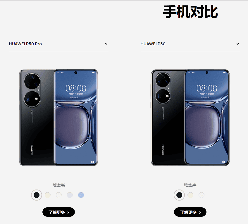 Huawei P50 Vs Huawei P50 Pro - What are their major differences?