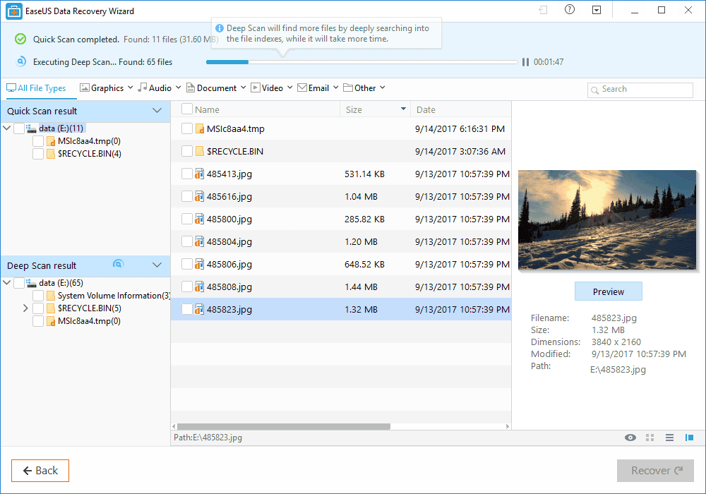 EaseUS Data Recovery Wizard: a Fast and Simple way to recover your data