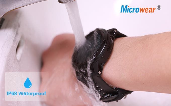Microwear H1: The world's first IP68 waterproof 3G Smartwatch