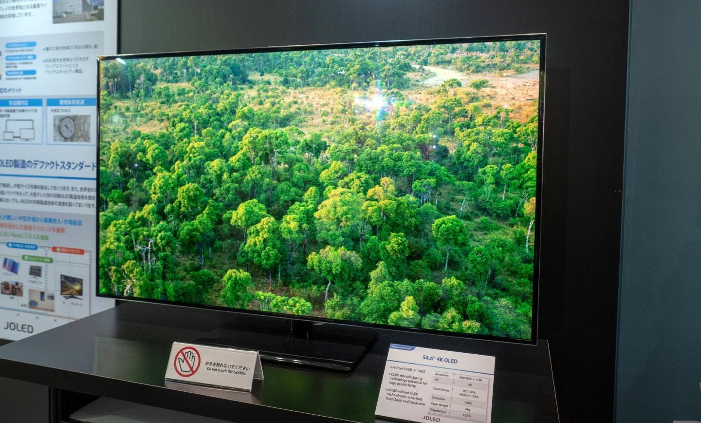 JOLED to commence inkjet printing for cheaper OLED panels next year