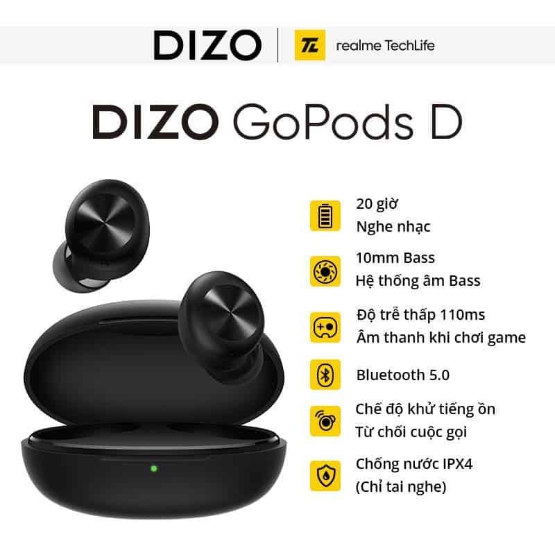 Realme Dizo GoPods, Dizo GoPods D and Dizo Watch emerge ahead of launch