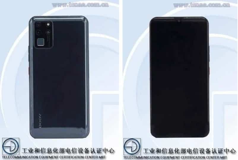 DOOV upcoming smartphone has an unusual fingerprint scanner placement