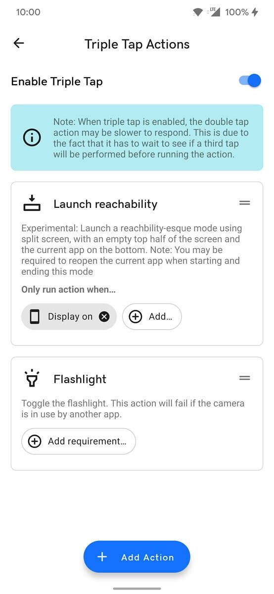 Here is how to get the double/triple tap feature on your Android device