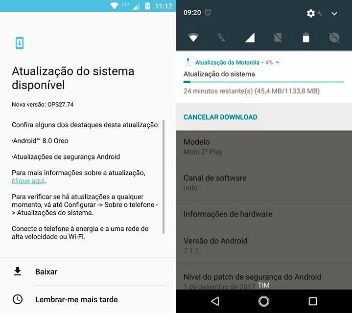 Moto Z2 Play Oreo build starts testing phase at Brazil