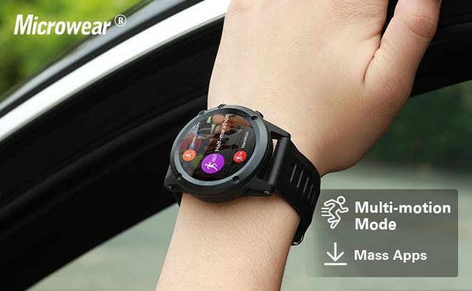 Microwear H1: The world's first IP68 waterproof 3G Smartwatch