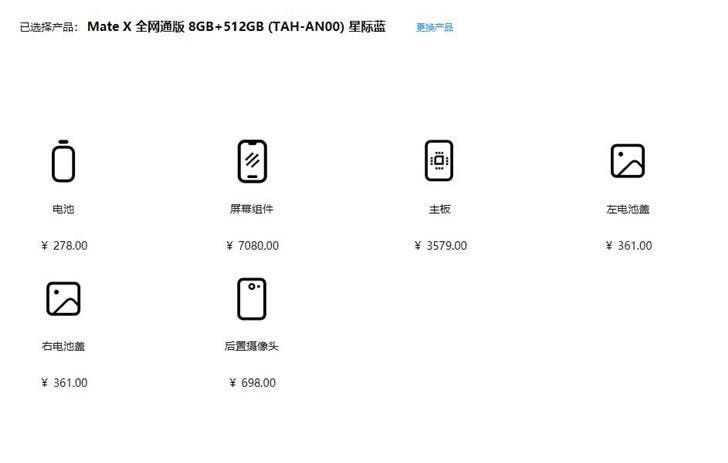 Huawei Mate X Repair Prices Announced: $1000 For Screen Replacement