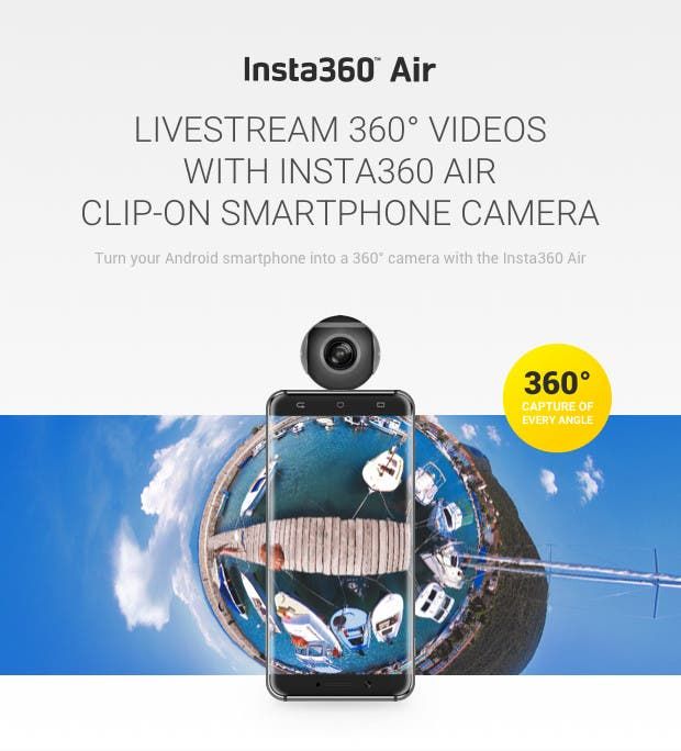 Crowdfunding Spotlight: The Insta360 Air