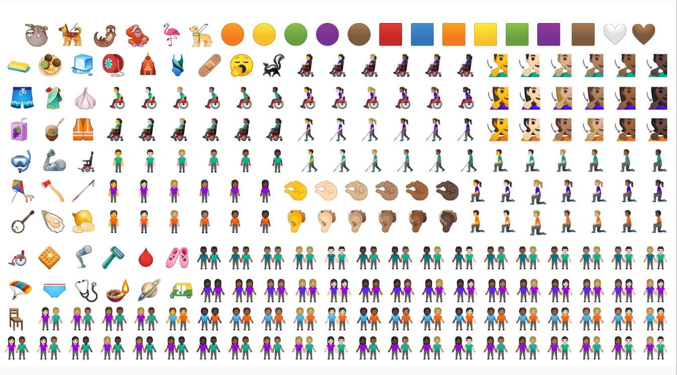 Android 10 Q: Google adds 65 new emojis